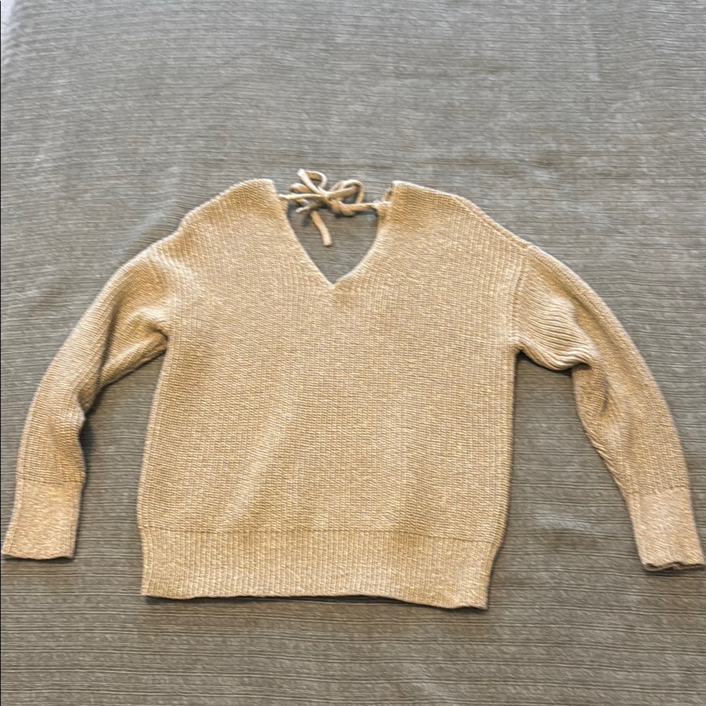 LOFT V-Neck Sweater Timeless Knit